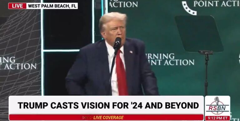 Trump pede voto aos cristãos e diz que eles não terão de votar depois desta eleição