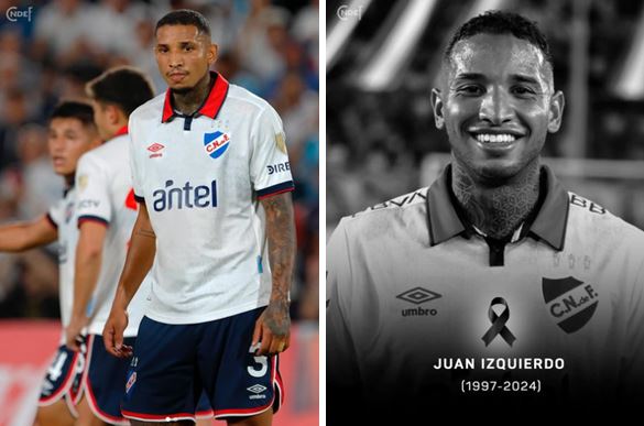 Juan Izquierdo, jogador do Nacional do Uruguai, morre aos 27 anos em SP