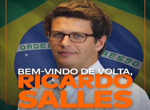 Ricardo Salles se filia ao Partido Novo e mira Senado em 2026