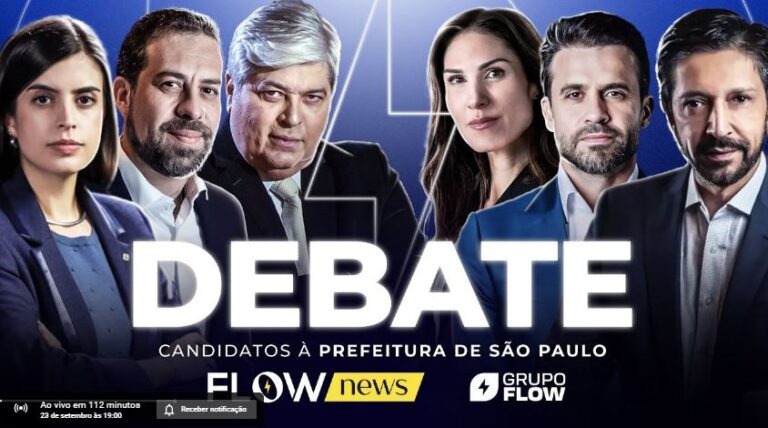 Flow Podcast realiza debate para prefeito de São Paulo hoje (23)
