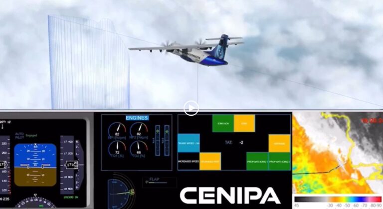 FAB reconstitui em animação como foi queda de avião da VoePass