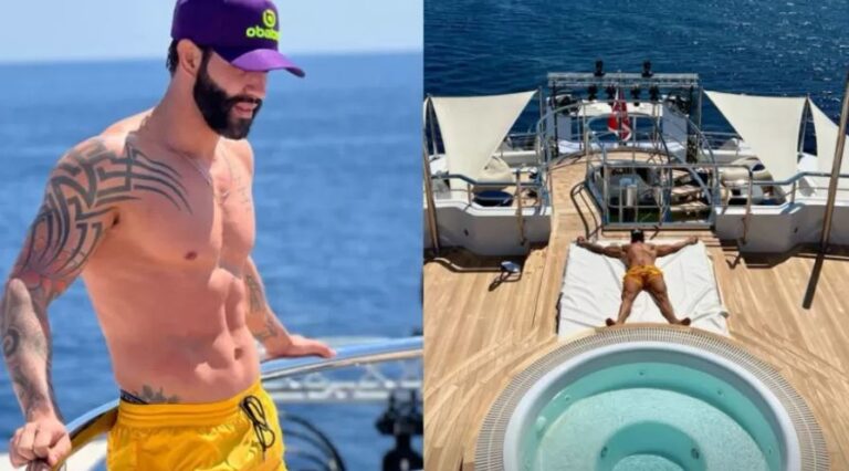 Gusttavo Lima comemora aniversário em iate com diária de 200 mil dólares