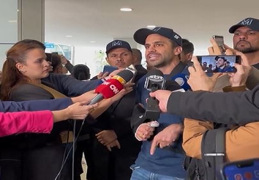 Pablo Marçal recebe alta após agressão e promete pedir cassação do registro de Datena