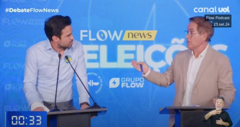 Debate Flow: Marçal é expulso por apresentador após dizer que prenderia Ricardo Nunes