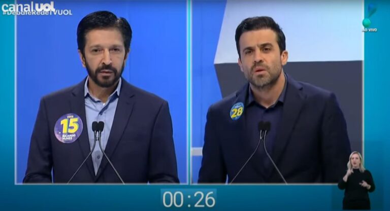 Marçal e Ricardo Nunes batem boca em debate da RedeTV!; Amanda Klein intervém
