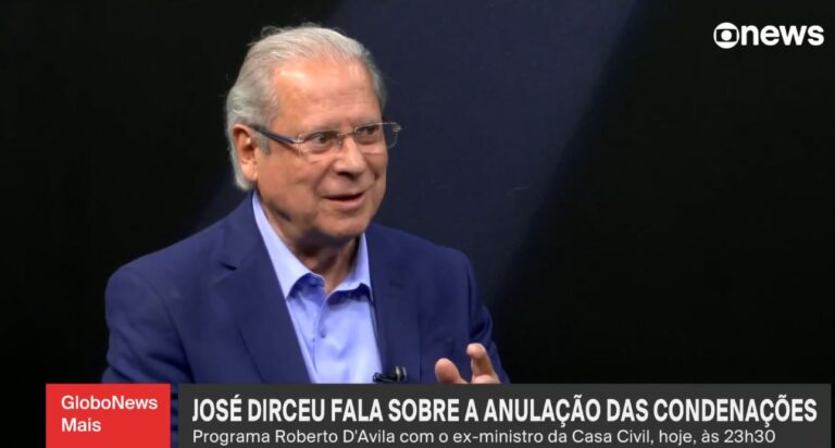Dirceu sobre anulação de condenações: “dia especial para milhões de brasileiros”