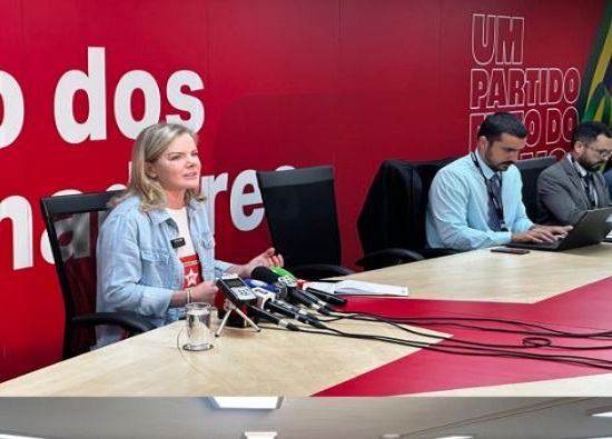 Gleisi Hoffmann rebate Padilha e critica declaração sobre PT estar na ‘zona de rebaixamento’
