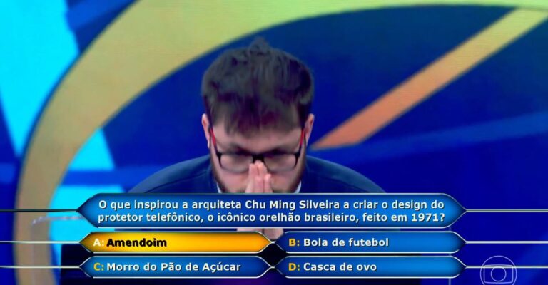 Ex-atleta erra pergunta sobre orelhão e perde chance de ganhar meio milhão