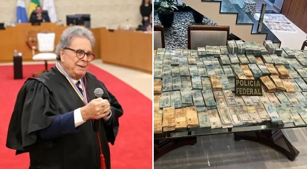 PF apreende quase R$ 3 milhões na casa de desembargador aposentado suspeito de vender sentença no MS