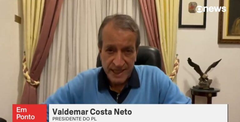 Valdemar diz que ‘trabalho de Bolsonaro’ foi responsável pelo resultado do PL nas municipais