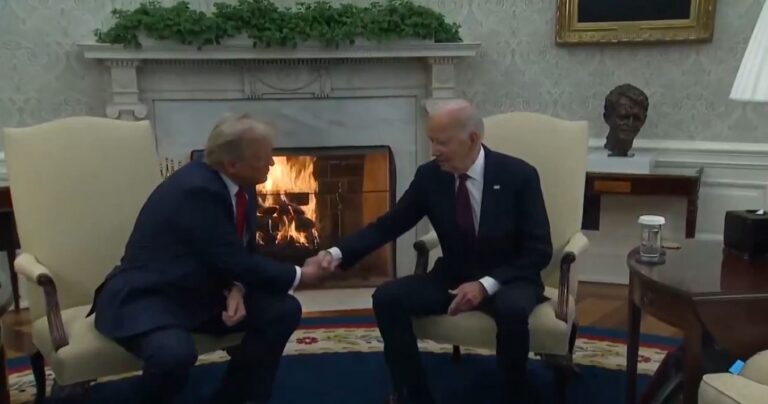 Biden recebe Donald Trump na Casa Branca em reunião cordial: “bem-vindo de volta”