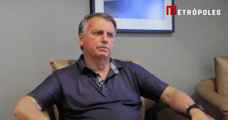Bolsonaro afirma que seguirá como candidato até “morte política” e confia na reversão de inelegibilidade