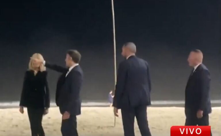 Macron vai ao calçadão de Copacabana antes da cúpula do G20
