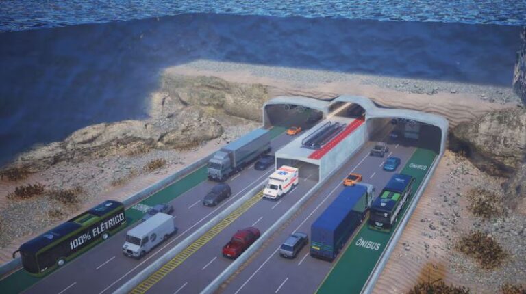 Veja como será o túnel submerso planejado em Santa Catarina