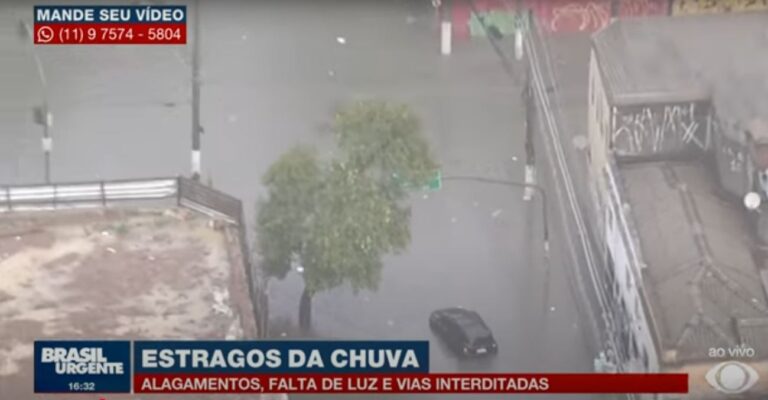Estragos da chuva em SP: alagamentos, falta de luz e vias interditadas após tempestade