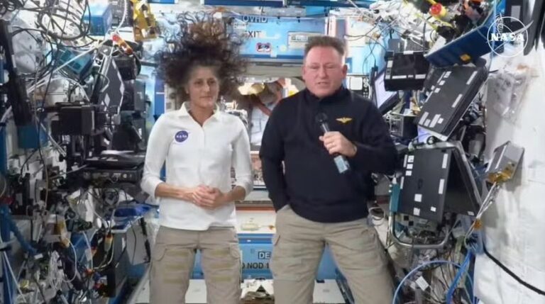 Nasa anuncia boa notícia sobre astronautas presos no espaço