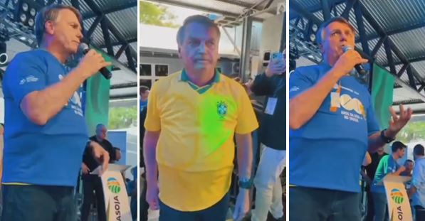 Bolsonaro visita Fenasoja, em Santa Rosa (RS)