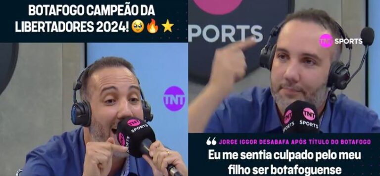 Narrador botafoguense emociona torcedores ao lembrar do filho: “me sentia culpado”