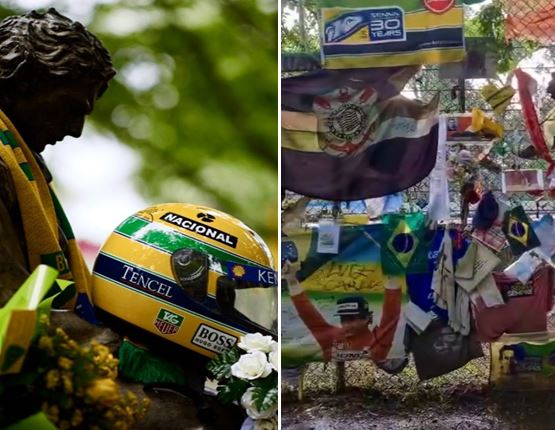 Memorial de Ayrton Senna em Ímola, na Itália, é alvo de vandalismo