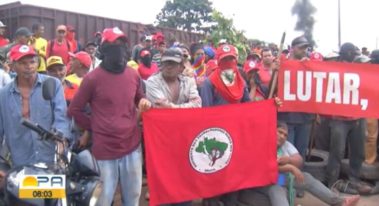 MST mantém bloqueio de ferrovia e estrada rural no Pará pelo 3º dia