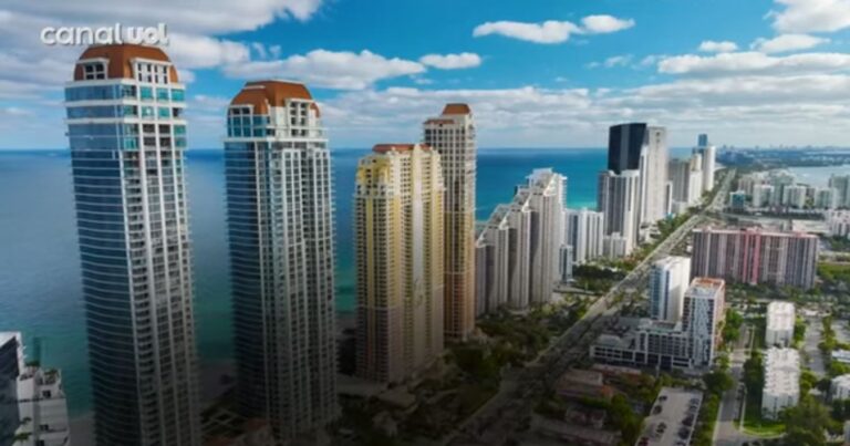 Prédios de luxo em Miami estão afundando, revela estudo
