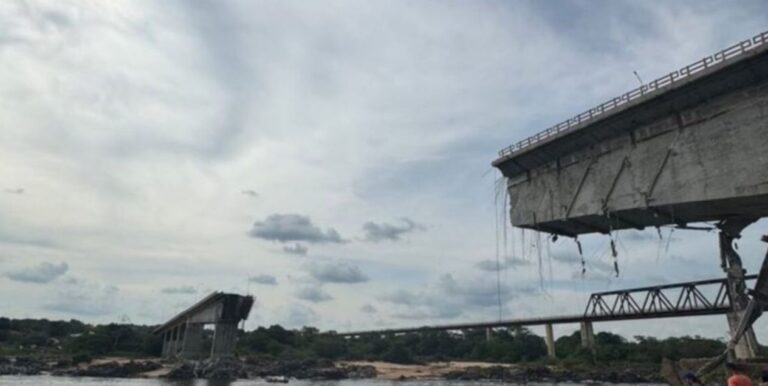 Duas mulheres morrem no desabamento da ponte entre Tocantins e Maranhão