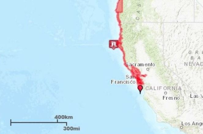 Terremoto de magnitude 7 atinge a Califórnia e gera alerta de tsunami