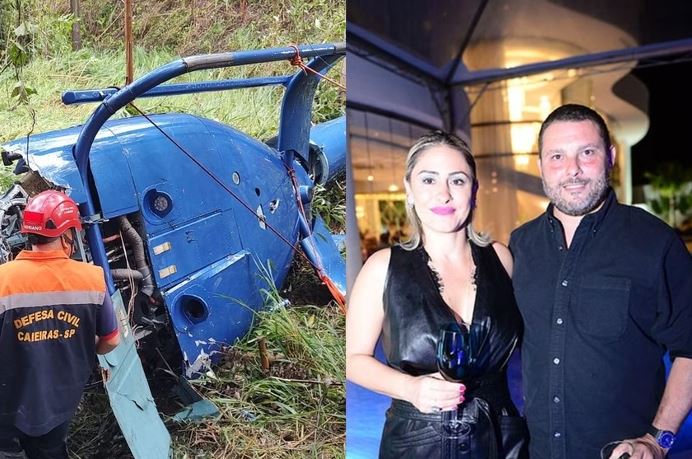 Saiba quem são as vítimas de queda de helicóptero em Caieiras