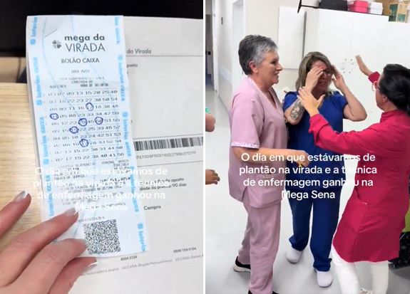 Técnica de enfermagem de plantão celebra prêmio da ‘Mega da Virada’, mas descobre erro no bilhete