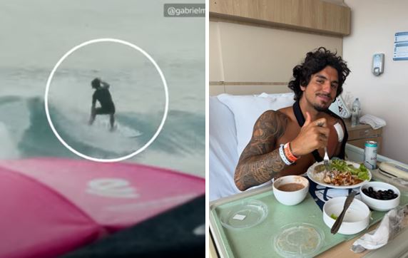 Gabriel Medina sofre lesão em treino e está fora da temporada 2025 de surf