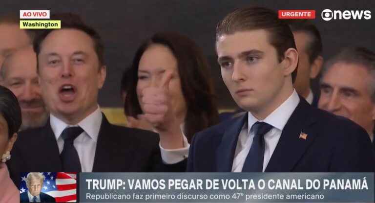 O anúncio de Trump que fez Elon Musk vibrar durante a posse