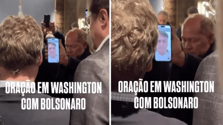 Bolsonaro participa de oração online em evento para posse de Trump