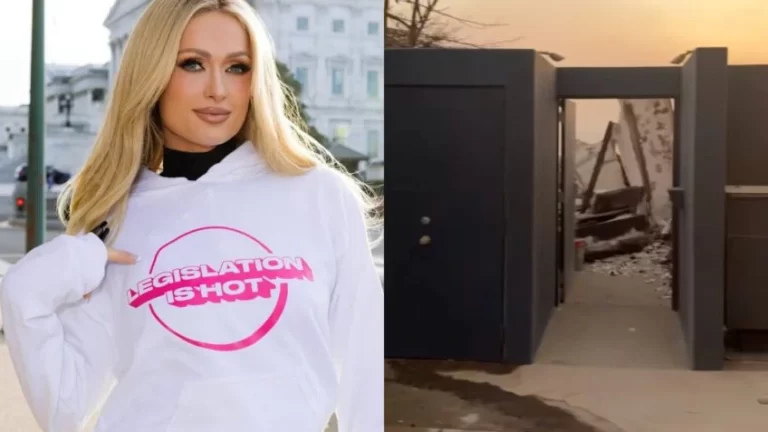 Paris Hilton mostra mansão destruída pelos incêndios em Los Angeles