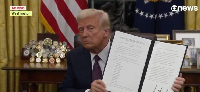 Trump anuncia mudanças no sistema eleitoral dos EUA e cita biometria do Brasil como exemplo