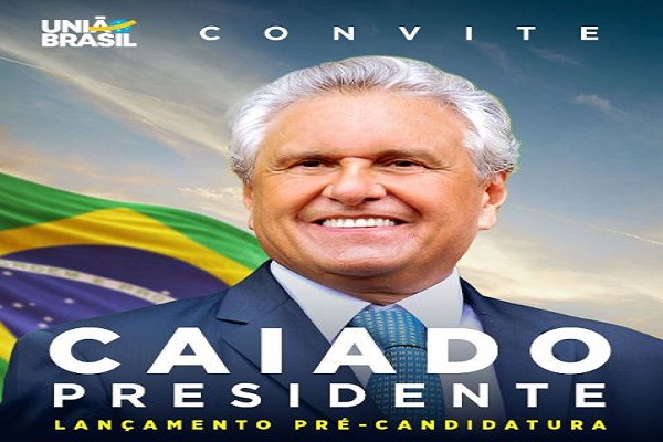Caiado anuncia pré-candidatura à Presidência da República