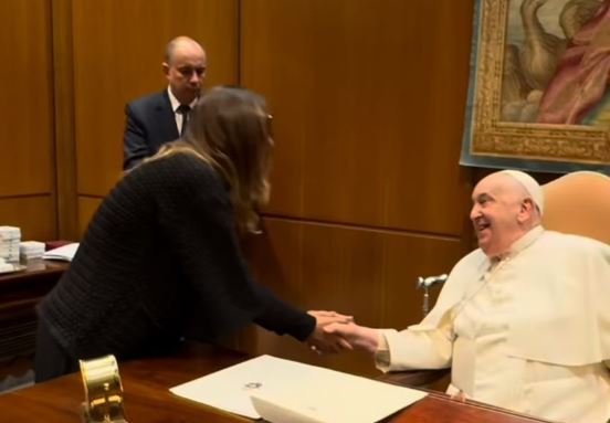 Janja encontra Papa Francisco: “sempre uma emoção”