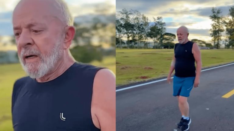 Lula pede que brasileiros façam caminhada