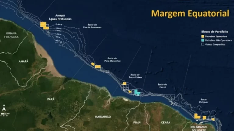 Petrobras tem vazamento em perfuração na Foz do Amazonas