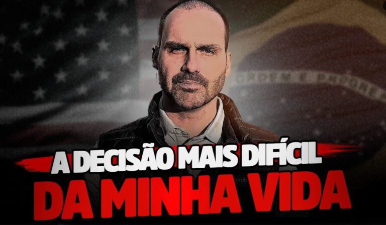 Eduardo Bolsonaro ironiza decisão da PGR de não apreender seu passaporte: “somente agora”