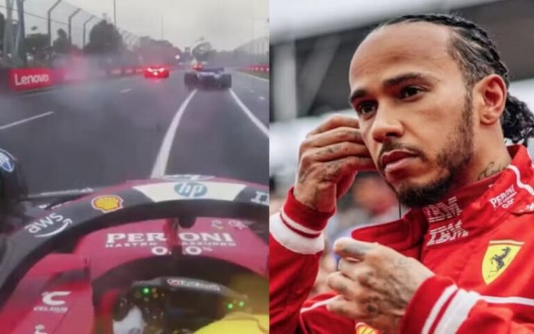 Hamilton perde paciência com engenheiro no rádio da Ferrari