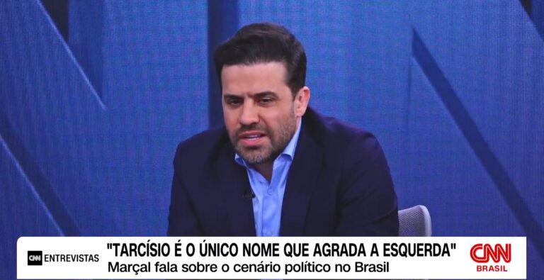 Marçal critica Tarcísio: “conservador que agrada a esquerda”