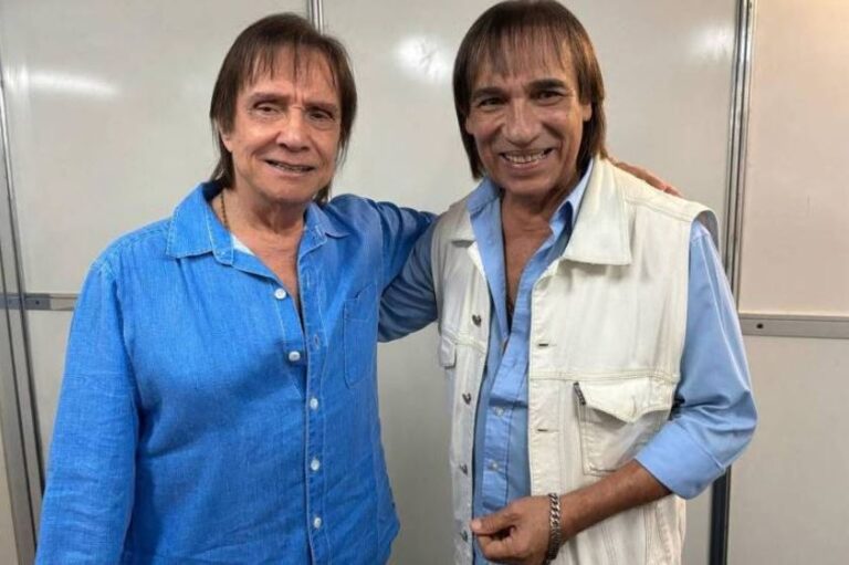 Cover oficial de Roberto Carlos realiza sonho ao encontrar o ídolo em cruzeiro