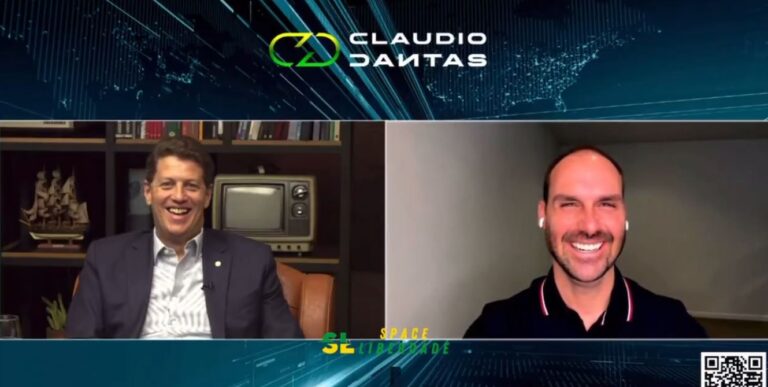 Ricardo Salles e Eduardo Bolsonaro negam conflito e reafirmam bom relacionamento