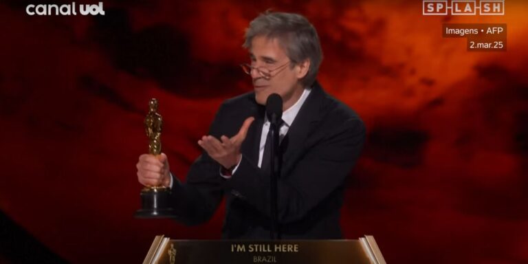 ‘Ainda Estou Aqui’ vence Oscar de ‘melhor filme estrangeiro’