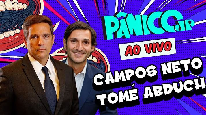 Campos Neto é o entrevistado de hoje (8) do Pânico, na Jovem Pan