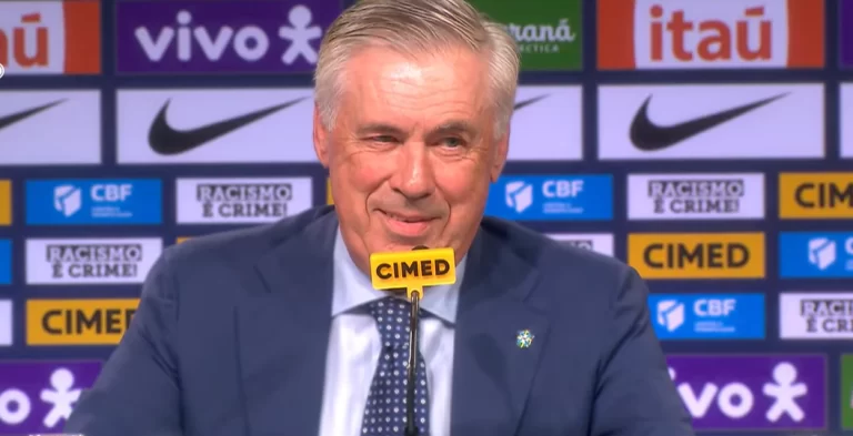 Viralizou: ranking aponta Carlo Ancelotti como técnico de Seleções mais bem pago do mundo