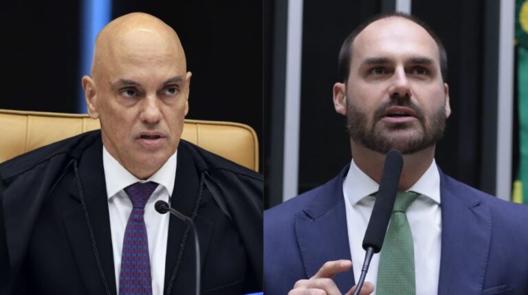 A manifestação de Moraes sobre Eduardo Bolsonaro nos EUA