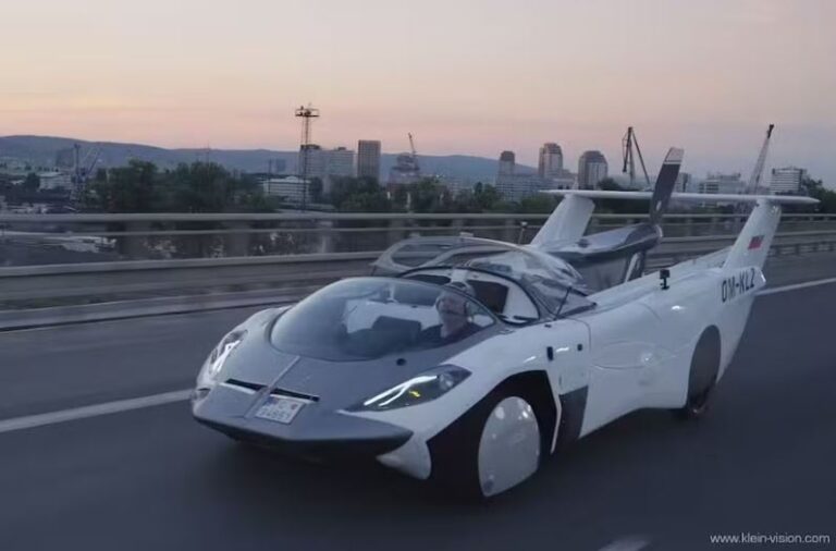 ‘Carro voador’ previsto para 2026 viraliza com promessa de atingir até 250 km/h