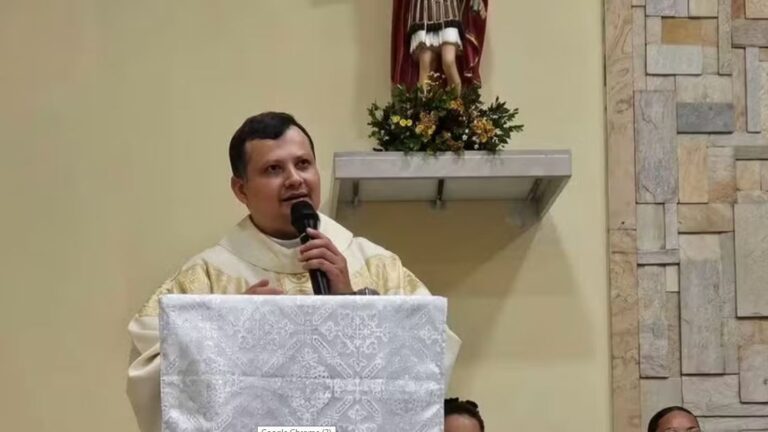 Padre desaparece por 24 horas e é encontrado ferido no telhado