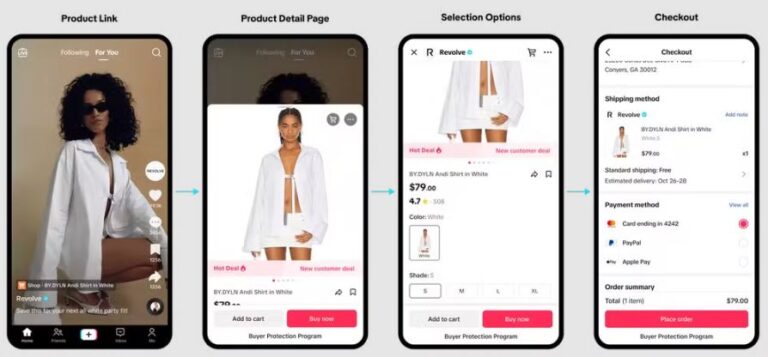 TikTok Shop estreia no Brasil e transforma vídeos em vitrines de compras